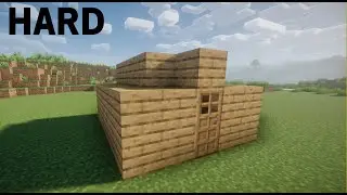 How To Build Noob House In Minecraft