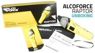 Alkomat AlcoForce Raptor - Unboxing [PL]