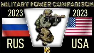 Russia vs USA Military Power Comparison | Россия vs США 🇷🇺 Армия 2023 Сравнение военной мощи
