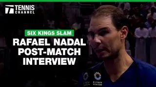 Rafael Nadal Shares What He Will Miss Most About Tennis | Six Kings Slam Post-Match Interview