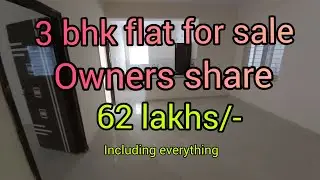 3 bhk flat for sale || 1555 sft || 62 lacs only || KPHB || Code:Par-54.