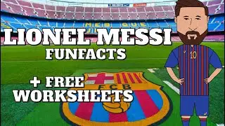 MESSI⚽️ Funfacts #3 +Worksheet (free download)