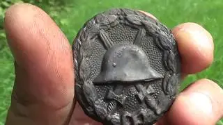 Нашел Знак «За ранение» 3 степени ! коп и рыбалка ! Поиск с металлоискателем !