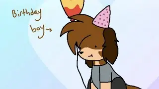 I’m just a little guy and it’s my birthday (16th birth animation)