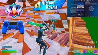 NEW* Best controller settings fortnite | Unreal Reload Ranked PS4 Controller Gameplay