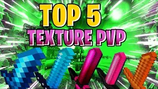TOP 5 Best MCPE PVP Texture Packs! (Bedrock Edition, Xbox, PlayStation, Windows 10)