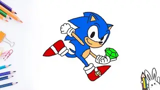 How to draw sonic 3 characters