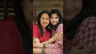 Actress Gautami and Daughter #gautami