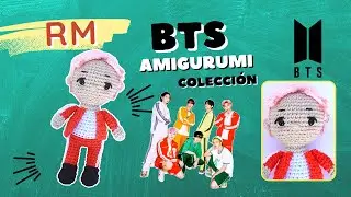 BTS ⭐ RM AMIGURUMI (Edición de Colección) 🥰💕 Tutorial tejido a crochet