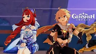 All Aether Cutscenes in Summer Fairytale and Wallpapers (2024)