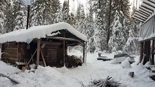 топчим буранку до избы. бытовуха