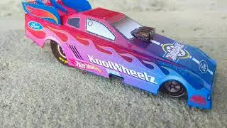 Hot Wheels Papercraft | Model Mustang Top Fuel Funny Car