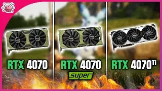 RTX 4070 vs RTX 4070 SUPER vs RTX 4070 Ti | Real Gaming Benchmark | FHD, 4K UHD