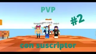 PVP con suscriptor #2 | Roblox Skywars