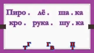 Русский язык 1 класс.