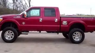 BEST LIFTED 2016 FORD F350 PLATINUM LIFT 6.7L POWERSTROKE DIESEL 4WD WALK AROUND REVIEW SOLD! 8650