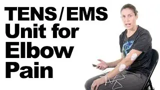 How to use a TENS / EMS Unit for Tennis Elbow & Golfer's Elbow Pain Relief - Ask Doctor Jo