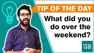 ISAL Tip of the Day: Improve your English learning some common expressions