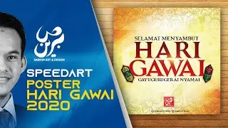 [Speedart] Poster Hari Gawai 2020