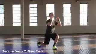 How To Do A Reverse Lunge To Knee Tuck