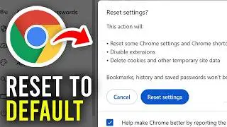 How to Reset Google Chrome to Default Settings Reset Chrome Browser to Default