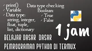Part 1: Belajar Dasar Pemrograman Python di Termux