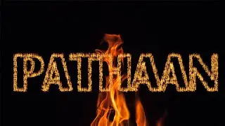 Fire Text Effect in Photoshop ||