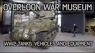 Overloon war museum - T-34/85 , Patton, Sherman tank and many more  WWII stuff.