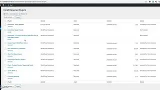Error while plugin installation