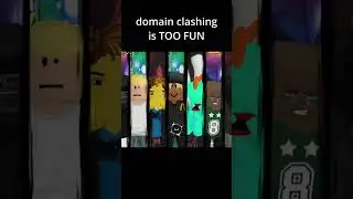 Domain Clashes in Realm Rampage....  #roblox #jujutsukaisenroblox #jujutsushenanigans #realmrampage