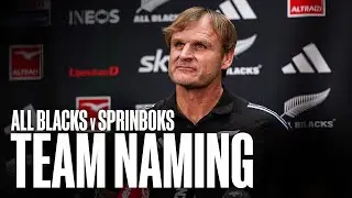 LATEST: Razor reveals team for first Springboks Test | Press Conference (Johannesburg)