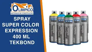 Spray Super Color Expression 400ml Tekbond - 🔶 Materiais de Construção Olimpico 🔷