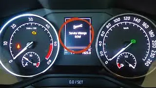 ŠKODA OCTAVIA 3 ème génération, comment réinitialisé service vidange échu! - oil light reset