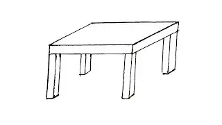 Learn how to draw table easy step by step| Table easy drawing and colouring for kids quickly