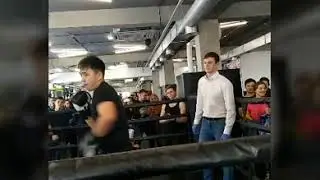 Откритий ринг АЗИЗБЕК АБДУЛЛАЕВ НОВОСИБИРСК