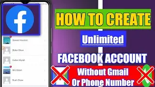 How to create unlimited facebook account without disabled