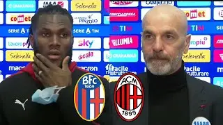 Bologna vs AC Milan 1-2 Post-Match | Stefano Pioli And Franck Kessie Interview