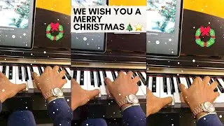 We Wish You a Merry Christmas 🎄❄️- Piano Cover 🎅🎹 #shorts