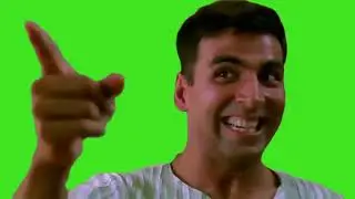green screen Akshay Kumar ( Teri vi jali na???)