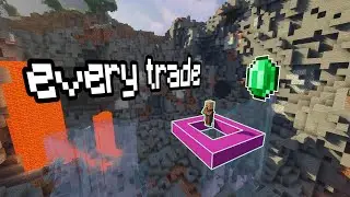 Every Villager Trade for ONE Emerald! (Mending, Diamond Tools & Armor, etc.) | Minecraft Tutorial