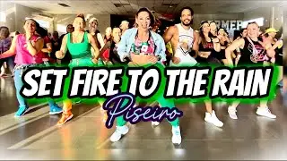 ADELE - Set Fire to the Rain - Piseiro Version - Brazil
