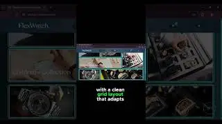 Responsive Ecommerce Website Image Gallery - HTML CSS JAVASCRIPT 