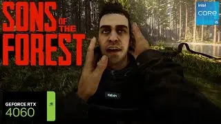 Sons of the Forest RTX 4060 FPS TEST | RTX 4060 Benchmark 1080p/1440p/4K