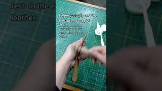 Burnishing Soft Temper Leather