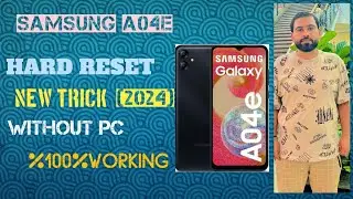 Samsung a04e hard reset