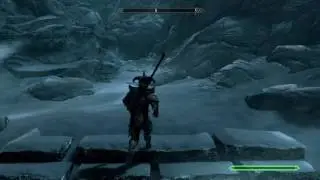 Skyrim подъём на высокий хротгар