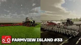 PREPPING OUR FIELDS FOR THE NEXT CROPS!! Farmview Island FS22 Timelapse Farming Simulator 22 Ep 33