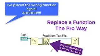 Quickly Replace Functions in LabVIEW! (LabVIEW Quick Drop Shortcut)