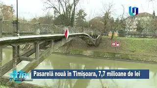 Pasarelă nouă în Timișoara, 7,7 milioane de lei