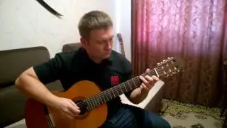 Зеленоглазое такси - гитарный кавер - Александр Бритвин